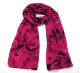 Premium Women Marilyn Monroe Heads Print Scarf