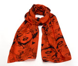 Premium Women Marilyn Monroe Heads Print Scarf